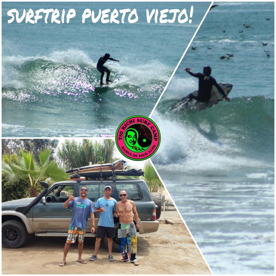 Tio Richi Surfcamp Hostel Punta Hermosa Kültér fotó