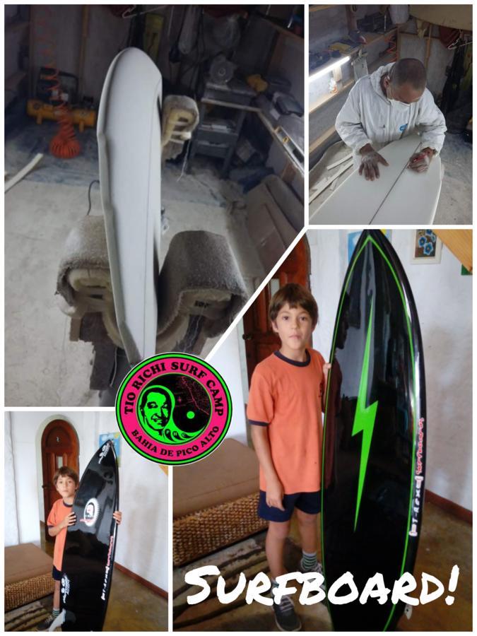 Tio Richi Surfcamp Hostel Punta Hermosa Kültér fotó